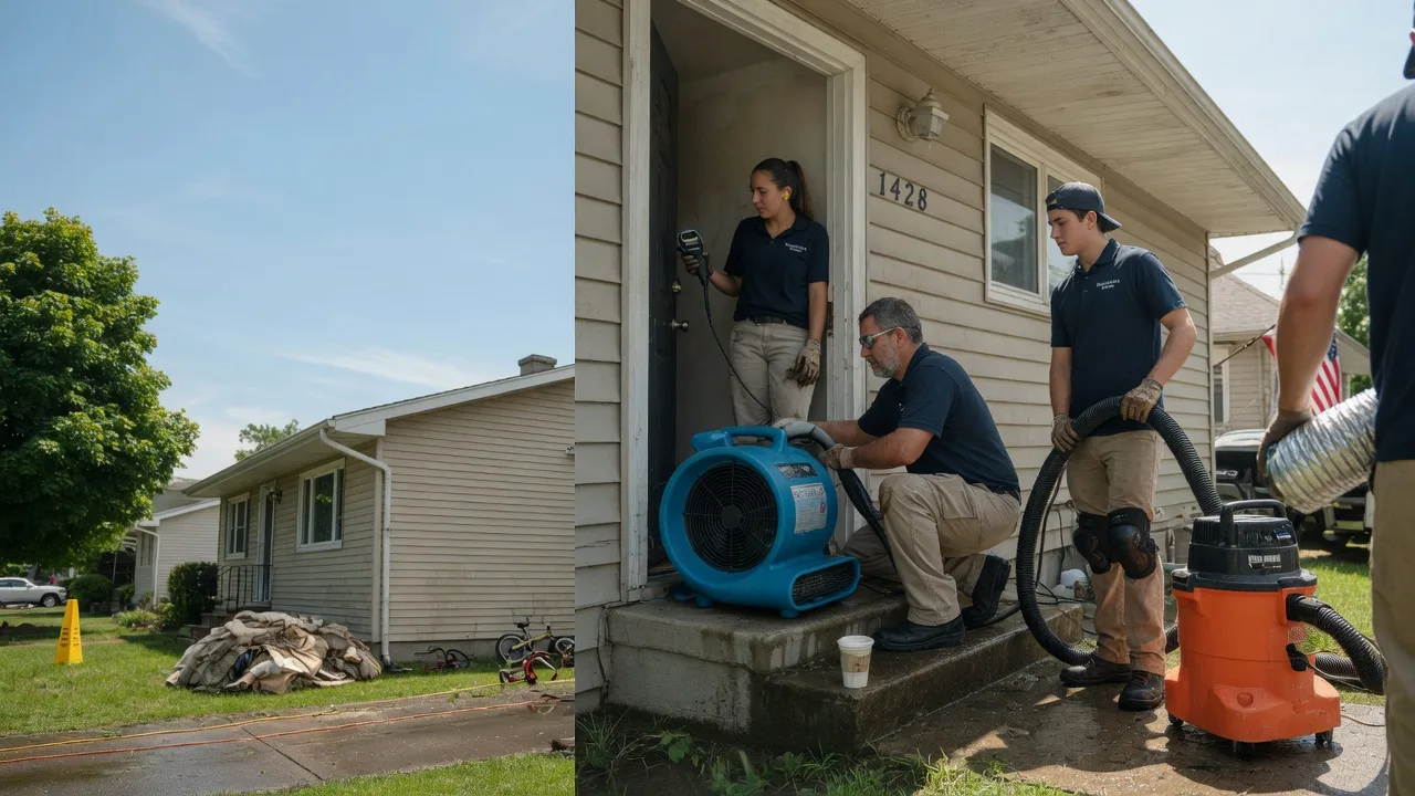 Water Damage Restoration in Brook, IN near me